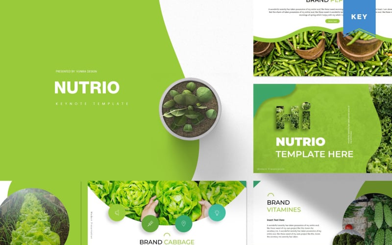 Nutrio - Keynote Vorlage