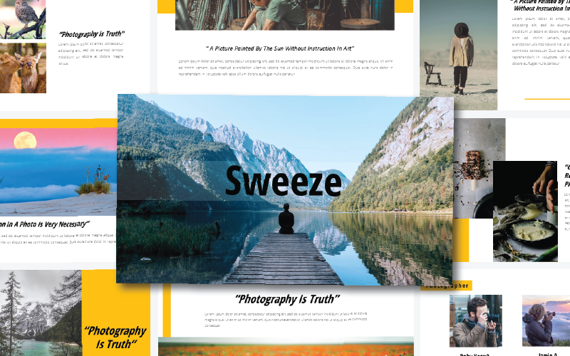 Sweeze - - Keynote template