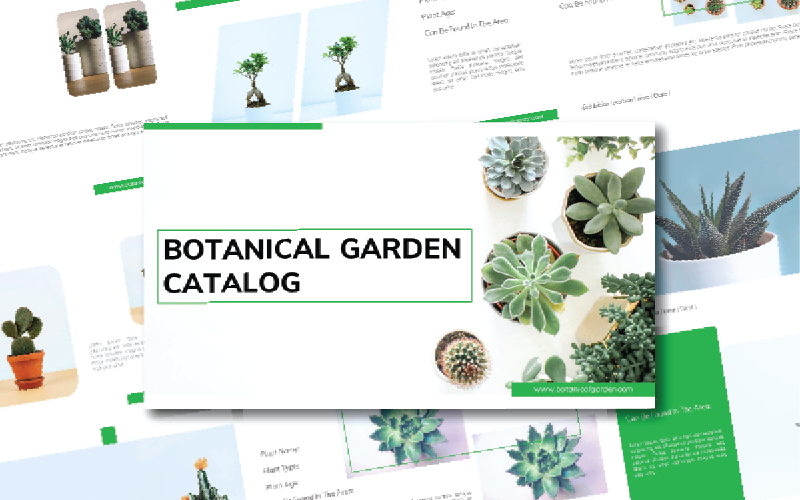 Botanical PowerPoint template