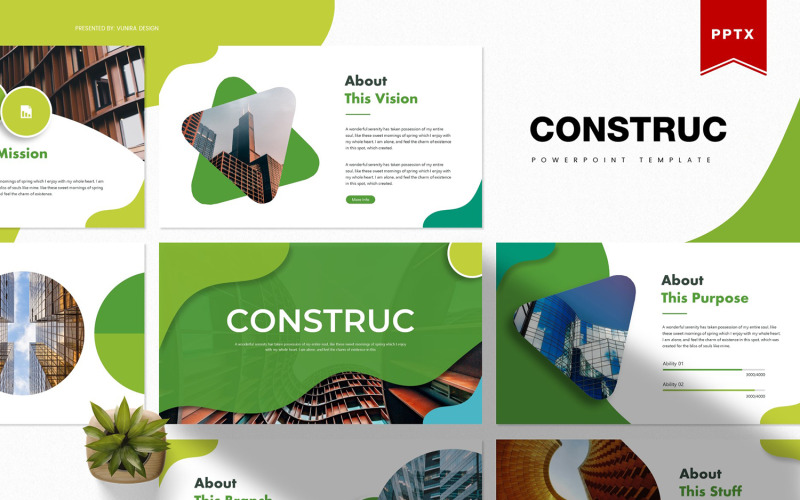 Construeren | PowerPoint-sjabloon