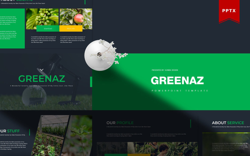 Greenaz | PowerPoint šablona