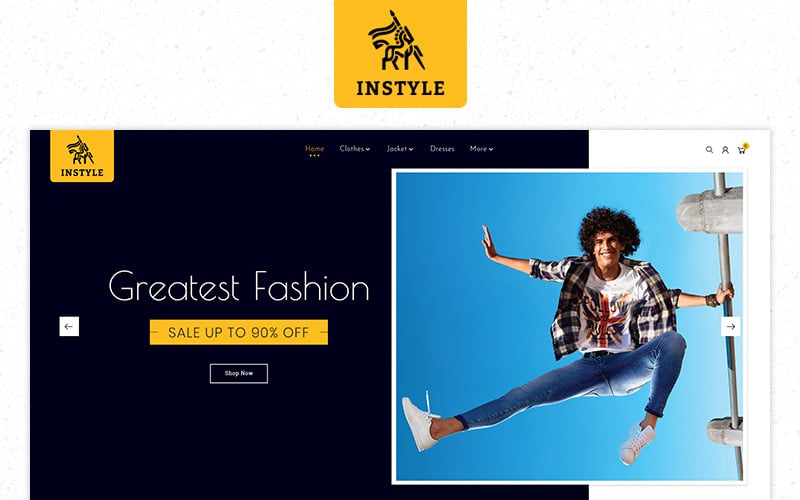 Instyle divat érzékeny prémium áruház PrestaShop téma
