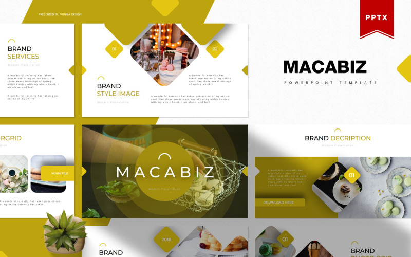 Macabiz | PowerPoint-sjabloon