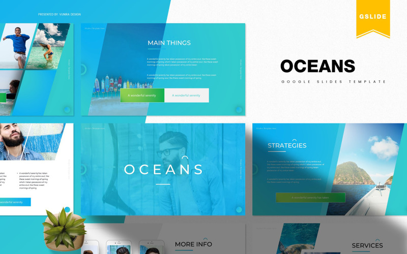 Oceany | Prezentacje Google
