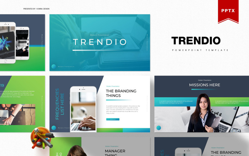 Trendio | Шаблон PowerPoint