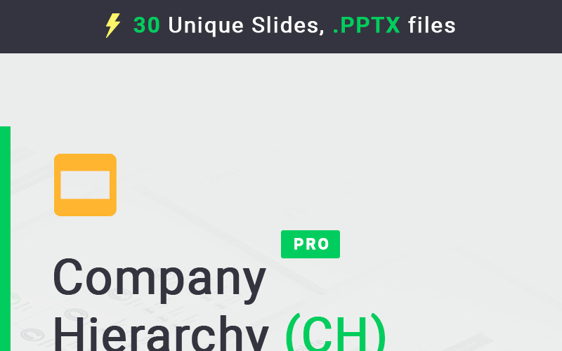 Företagshierarki Google Slides