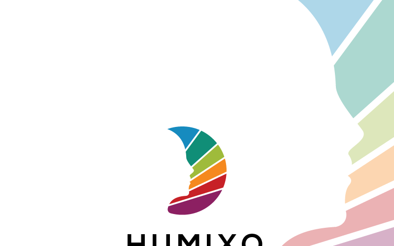 Download Шаблон логотипа "Humixo Logo Template" / Humixo Logo Template - Шаблон логотипа на тему графика 