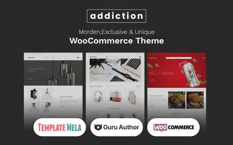Addiction - Multipurpose WooCommerce Theme