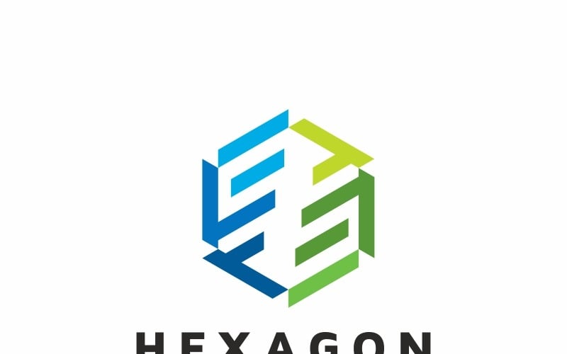 Hexagon Logo Template #84592 - TemplateMonster