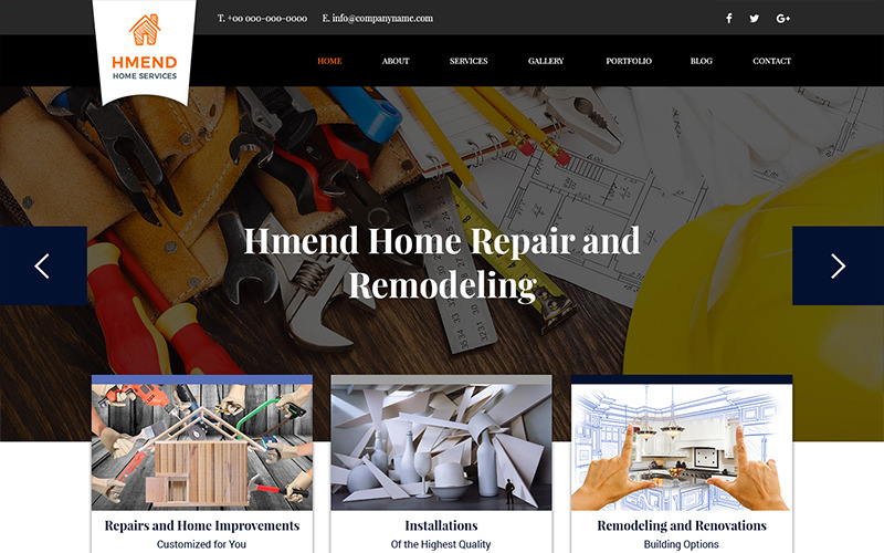 Hmend - Modèle PSD de service de rénovation domiciliaire