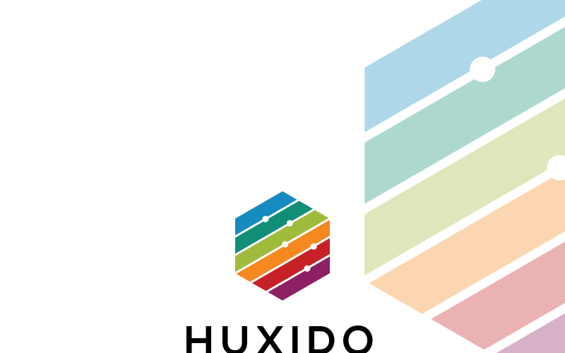 Download Шаблон логотипа "Huxido Logo Template" / Huxido Logo Template - Шаблон логотипа на тему графика 