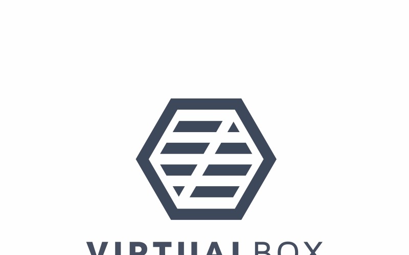 Download Шаблон логотипа "Virtual Box Logo Template" / Virtual Box Logo Template - Шаблон логотипа на тему графика artificial box builder colorful creative creativity cube cubic data development digital entertainment hexagon hexagonal innovation innovative intelligence media multimedia network