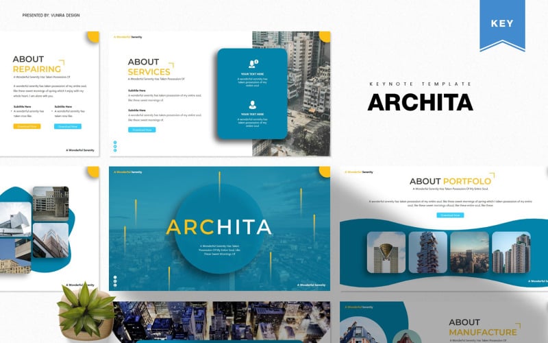Archita - шаблон Keynote