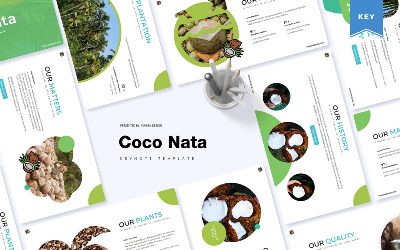 Coco Nata - Keynote template