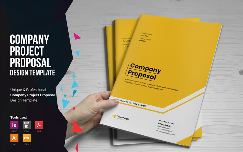 Download Фирменный стиль "Iuvaina - Project Proposal - Corporate Identity Template" / Iuvaina - Project Proposal - Corporate Identity Template - Фирменный стиль на тему графика proposal project proposals design brochure catalog business web website development cms company profile corporate agency digital management template education school