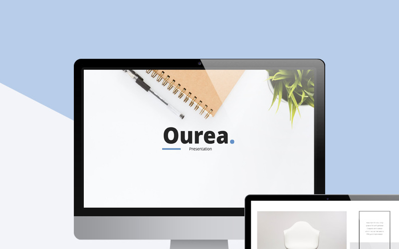 Ourea - минимальные слайды Google