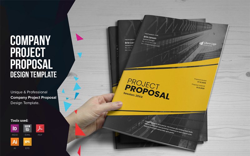 Download Фирменный стиль "Snigdha - Project Proposal - Corporate Identity Template" / Snigdha - Project Proposal - Corporate Identity Template - Фирменный стиль на тему графика proposal project proposals design brochure catalog business web website development cms company profile corporate agency digital management template education school