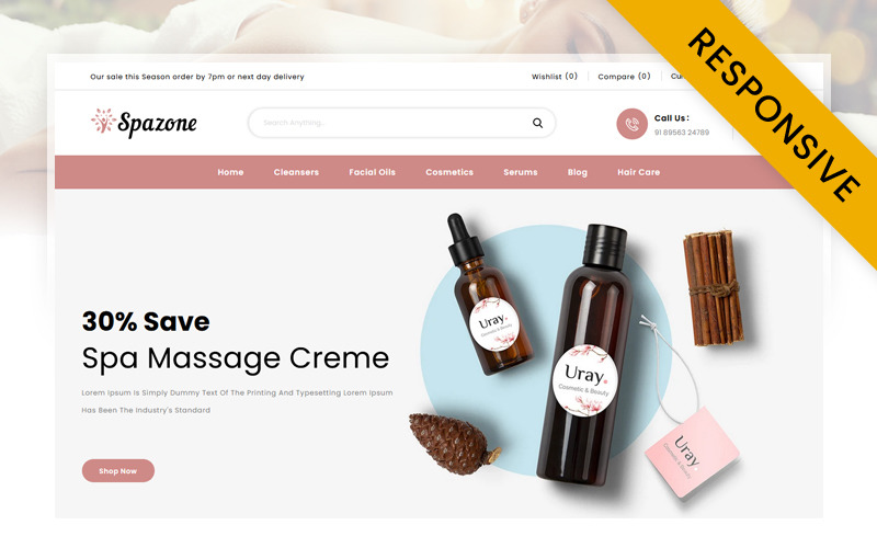 SpaZone - Massage Parlour Shopify Theme