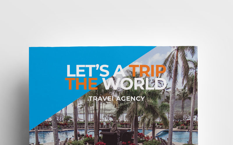 Download Фирменный стиль "Trave& Tour - Corporate Identity Template" / Trave& Tour - Corporate Identity Template - Фирменный стиль на тему графика flyer corporate corporate creative flyer travel business card card liflet computer internet stationery id kit blue hi-quality official symple green