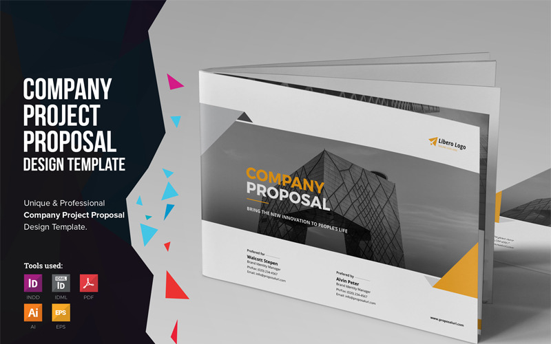 Download Фирменный стиль "Tulona - Project Proposal - Corporate Identity Template" / Tulona - Project Proposal - Corporate Identity Template - Фирменный стиль на тему графика proposal project proposals design brochure catalog business web website development cms company profile corporate agency digital management template education school