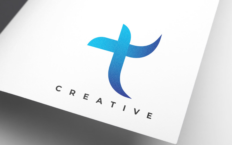 Download Шаблон логотипа "Creative Brand T - Letter Logo Template" / Creative Brand T - Letter Logo Template - Шаблон логотипа на тему графика alphabet,abstract,creative,brand,logo,design,artist,business,concept,creativity,identity,letter,marketing,network,professional,smart,software,web,t,studio
