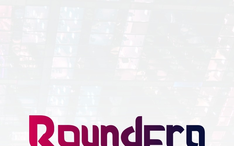 Download Шрифт "Roundfra Font" / Roundfra Font - Шрифт на тему графика basket bold brochure card casual clothing elegant flyer font football glyph light logo masculine modern outline restaurant retail rounded sans