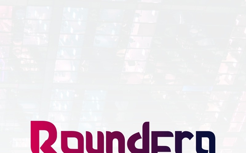 Roundfra字体