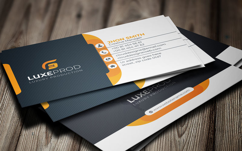 Download Фирменный стиль "Smith Business Card - Corporate Identity Template" / Smith Business Card - Corporate Identity Template - Фирменный стиль на тему графика black blue brand business card clean cmyk color company corporate creative design designer green horizontal modern personal print ready professional