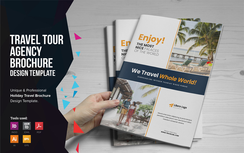 TourX-假日旅行手册目录-企业形象模板