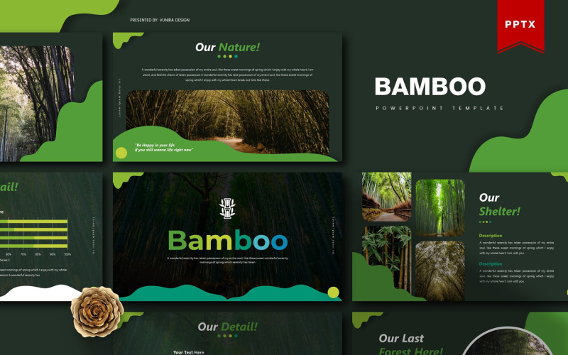 Bambou | Modèle PowerPoint