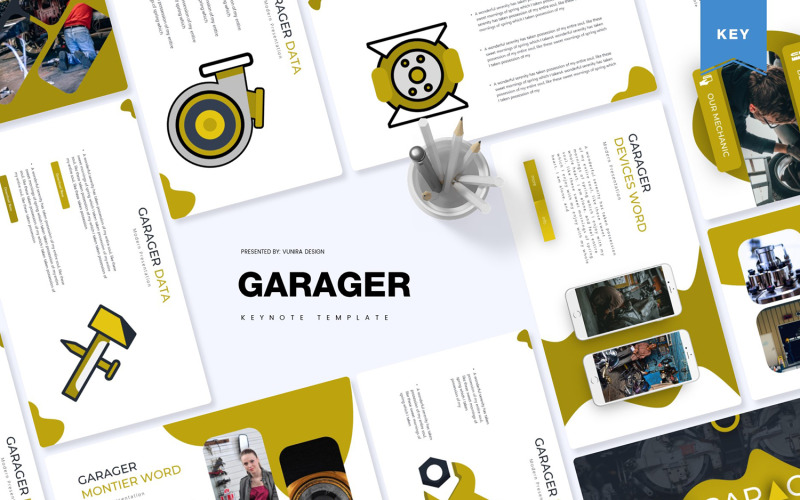 Garager - modello di Keynote