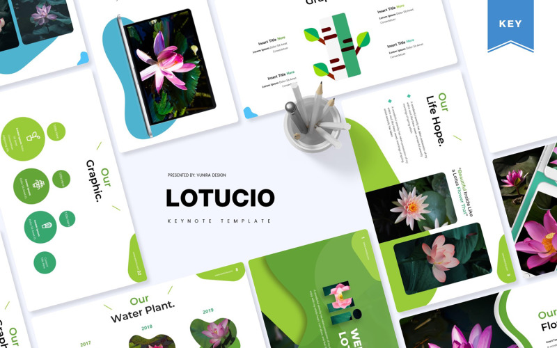 Lotucio - Keynote şablonu