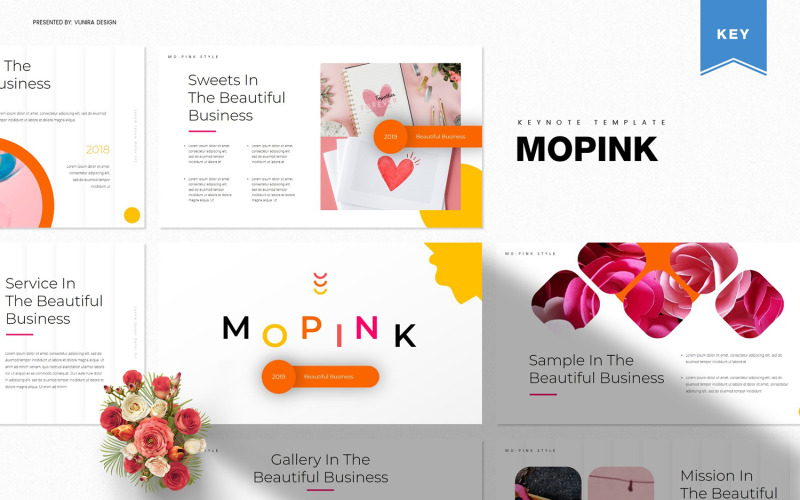 Mopink - Keynote-Vorlage