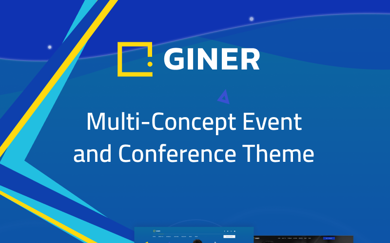 Giner | Többkoncepciós esemény WordPress téma
