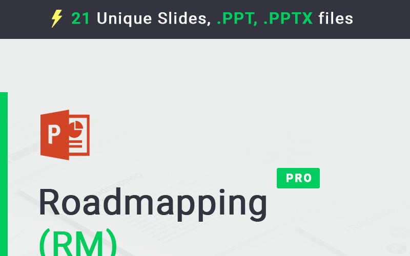 Modello PowerPoint di roadmap