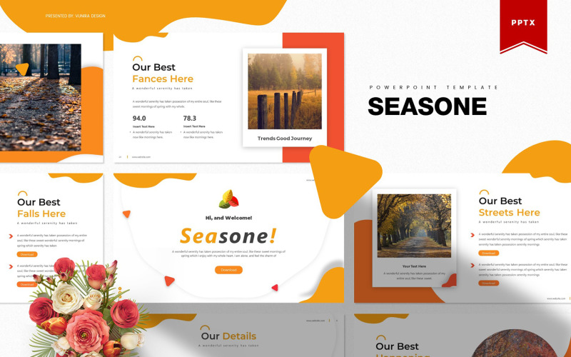 Sezon | Szablon programu PowerPoint