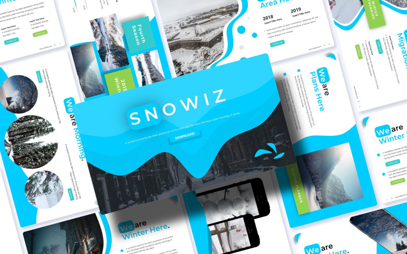 Snowiz | Шаблон PowerPoint