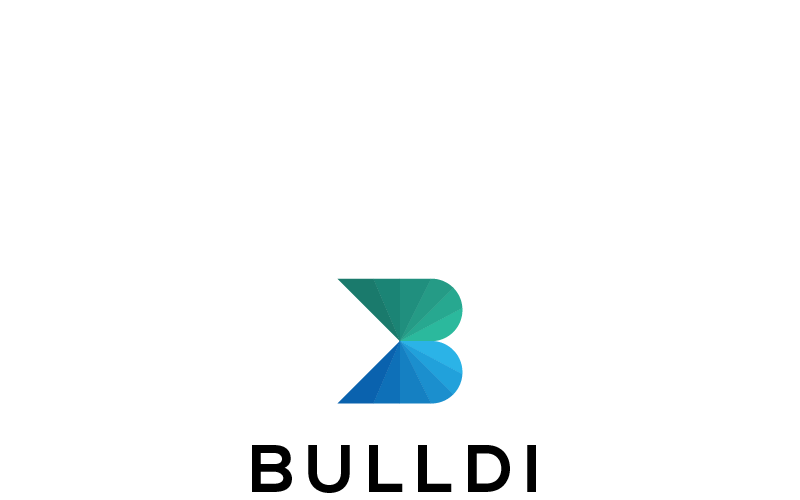 Download Шаблон логотипа "Bulldi Logo Template" / Bulldi Logo Template - Шаблон логотипа на тему графика 