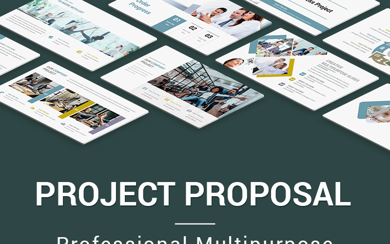 Plantilla de PowerPoint propuesta de proyecto