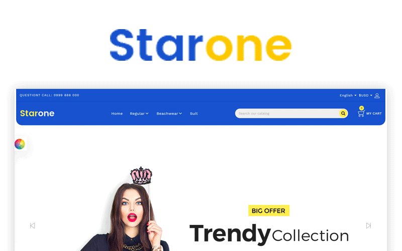 Fashion Starone OpenCart Template