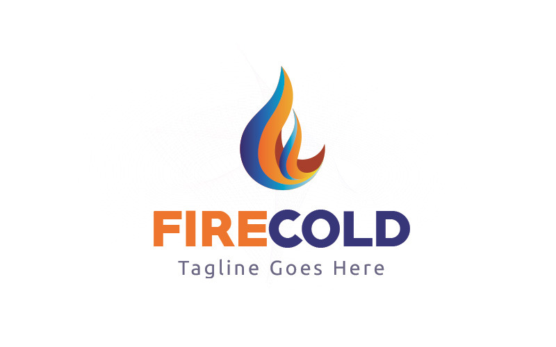 Firecold Logo sjabloon