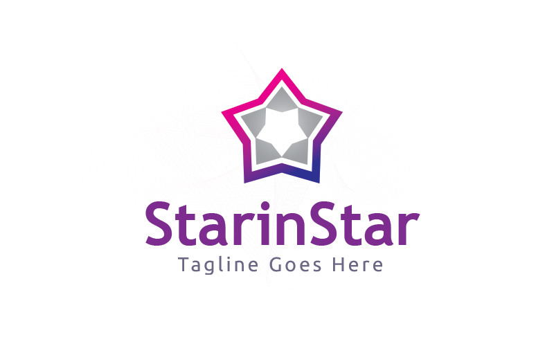 Modelo de logotipo StarinStar