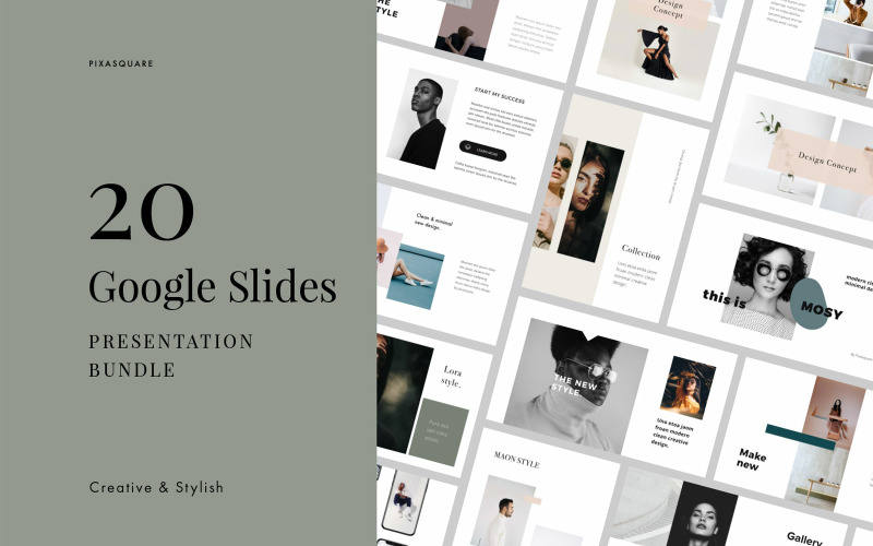 Bundle - 20 Präsentation Google Slides