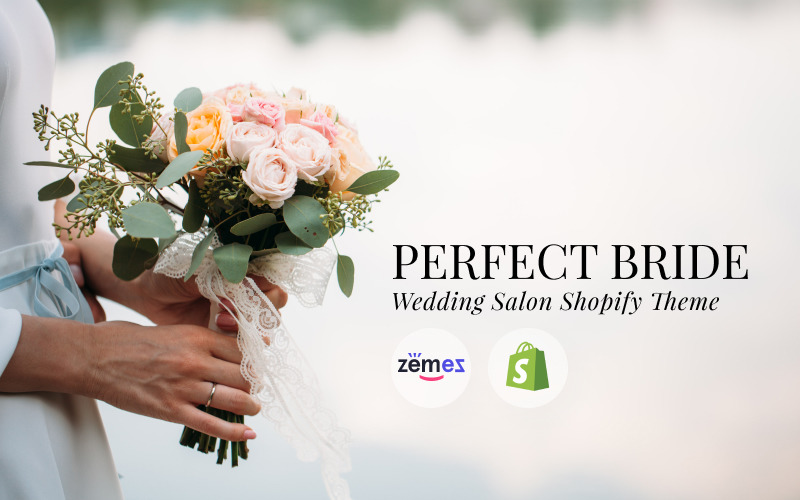 Ідеальна наречена - тема весільного салону Shopify