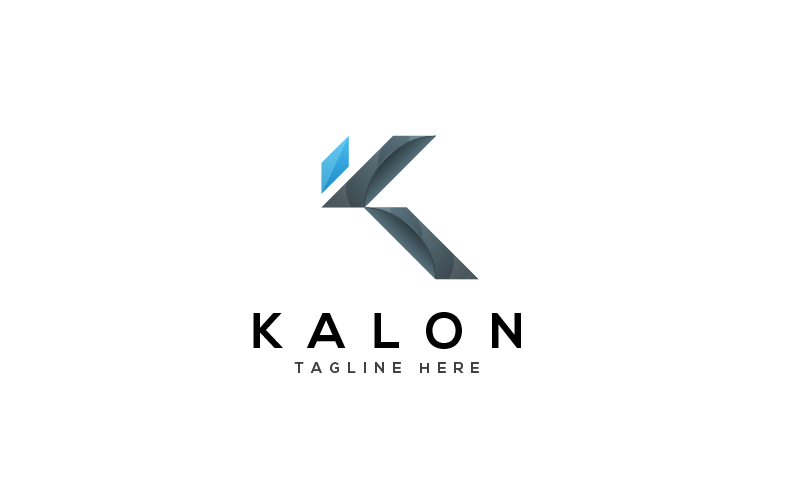 Download Шаблон логотипа "Kalon Logo Template" / Kalon Logo Template - Шаблон логотипа на тему графика 