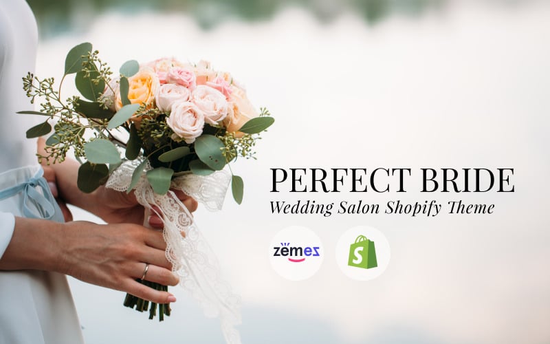 Perfect Bride - Bröllopsalong Shopify-tema