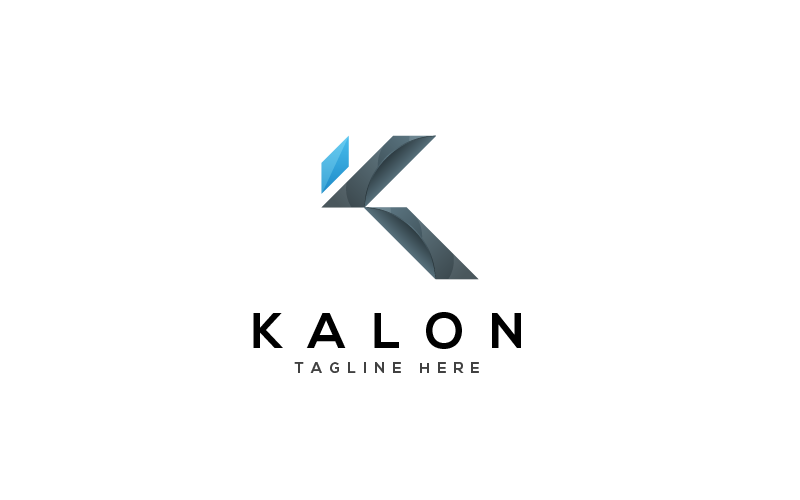 Шаблон логотипа Kalon
