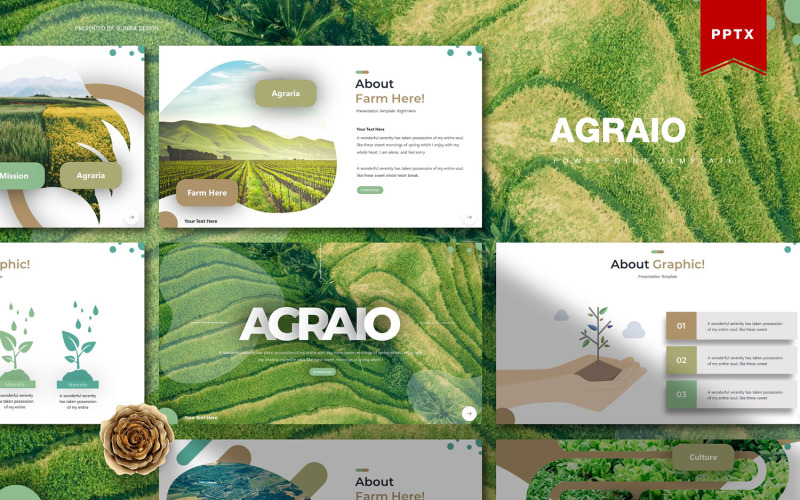 Agraio | Szablon programu PowerPoint