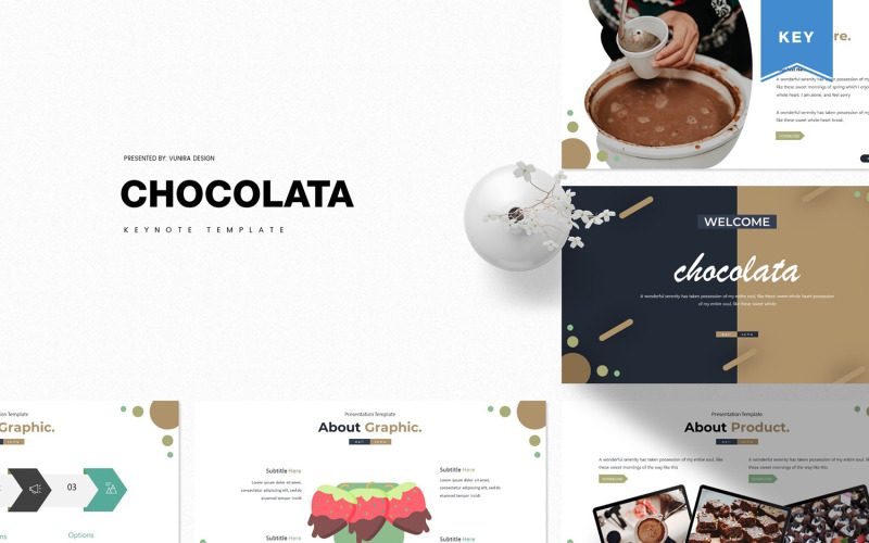 Chocolata - Modello di Keynote