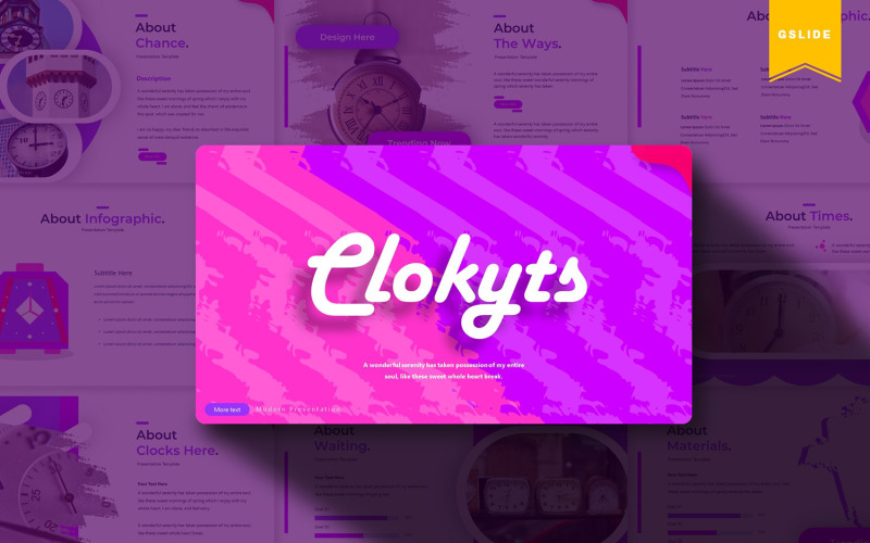 Clockyts | Google幻灯片